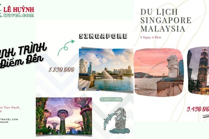 Tour Singapore - Malaysia 4N3Đ Một hành trình-hai quốc gia
